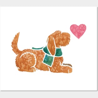 Basset Fauve de Bretagne Posters and Art